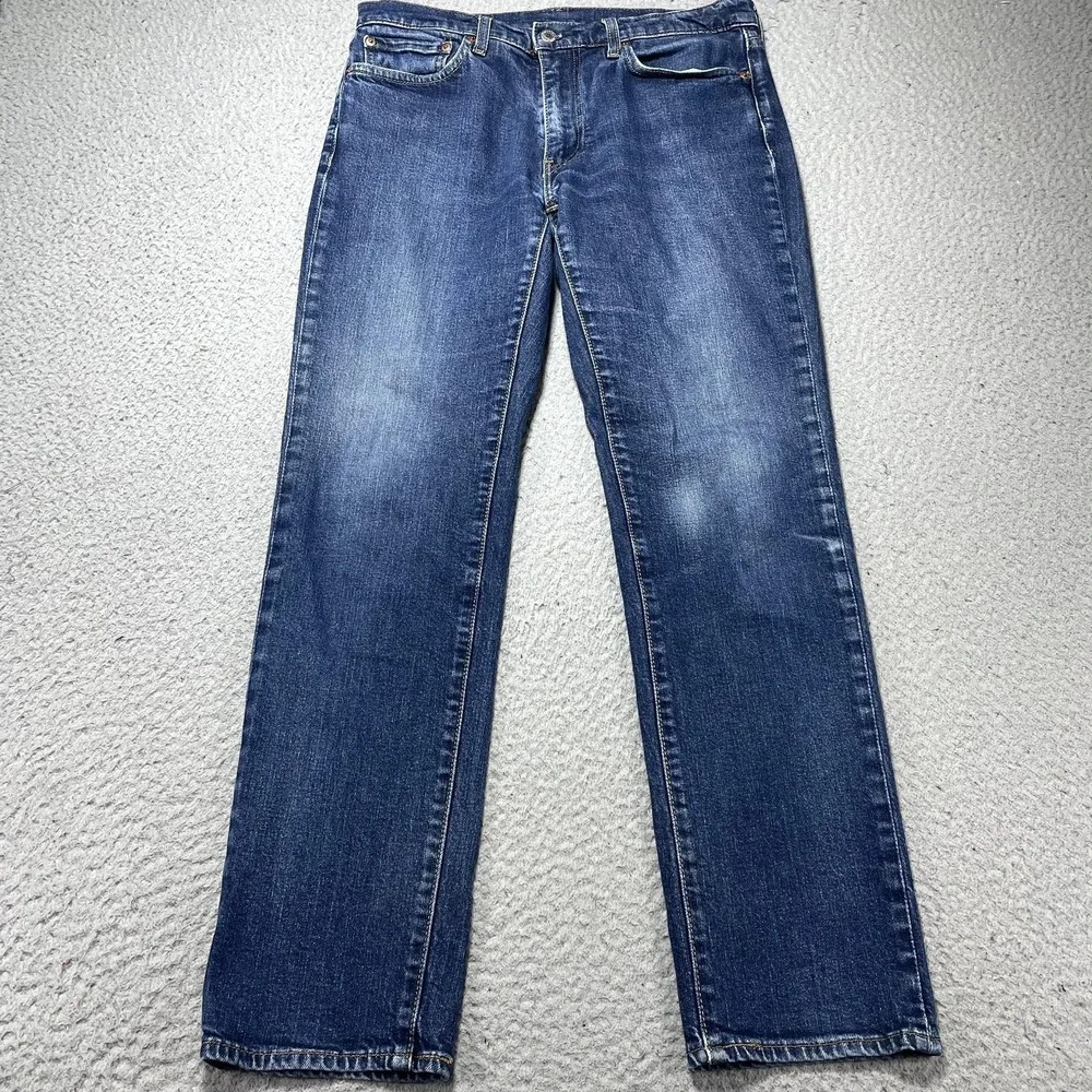 Levis 511 Premium Jeans Mens‎ 32x32 Blue Medium Wash Slim Tapered Stretch Denim